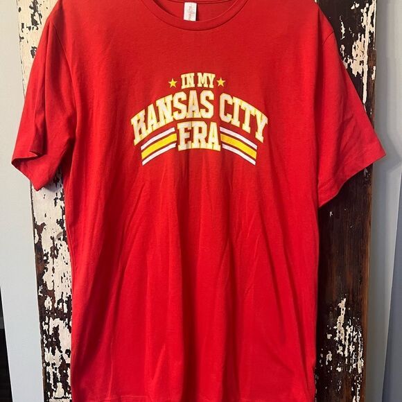 In My Kansas City Era. Taylor swift homage T-shirt. Unisex size L. Swifties. - Picture 1 of 7